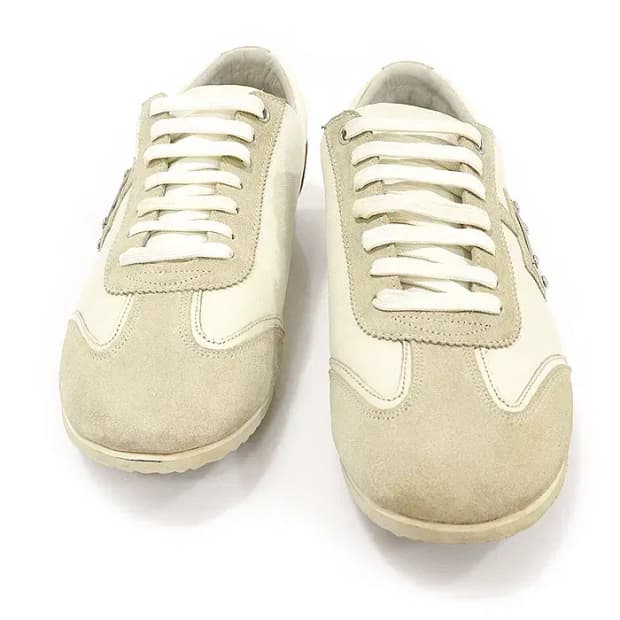 돌체앤가바나 CS0645 스웨이드 트리밍 남성 스니커즈 CO24753DG