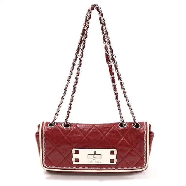 샤넬 A37691 이스트 웨스트 플랩 은장 체인 숄더백 EP44532CH