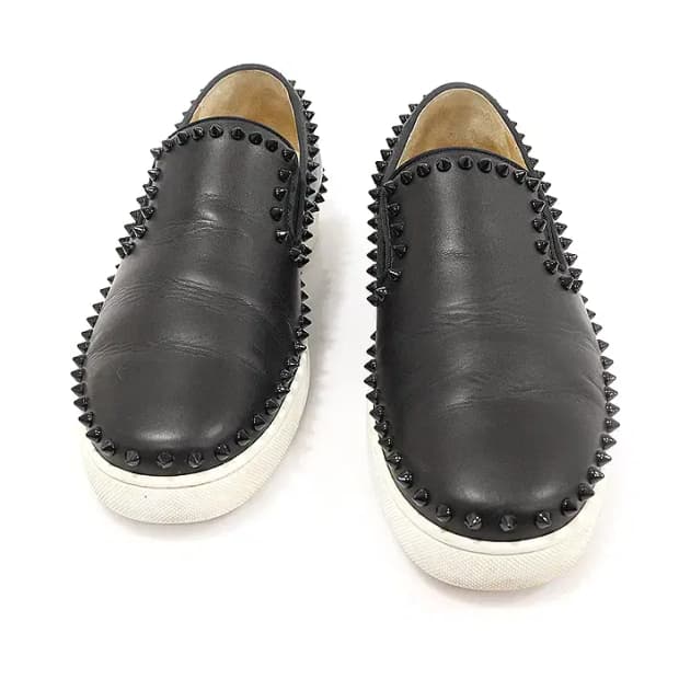 크리스찬루부탱 3130444 스파이크 플랫 남성 슬립온 CO15926CL