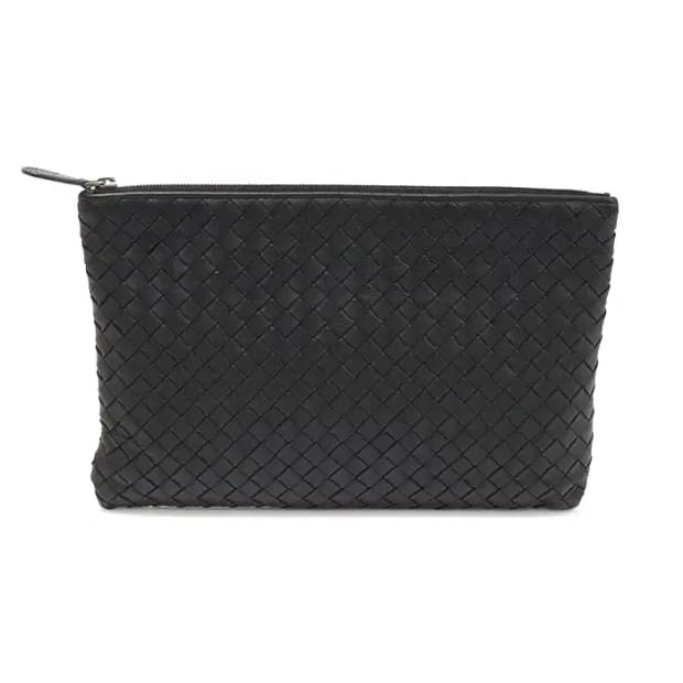 보테가베네타 522429 블랙 미디움 파우치 클러치 CO23148BO