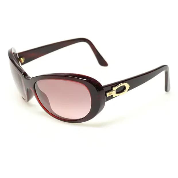 까르띠에 버건디 프레임 Thalie 135 여성 선글라스 27781CA