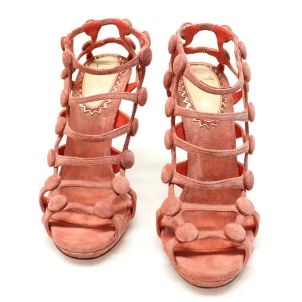 크리스찬루부탱 1120729 하이힐 스트랩 여성 샌들 10693CL