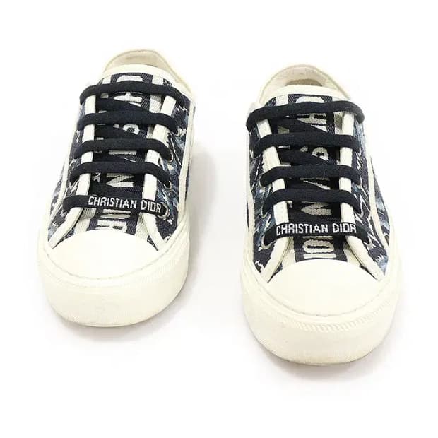 디올 KCK211TIE 코튼 워크앤디올 여성 스니커즈 32610CDC