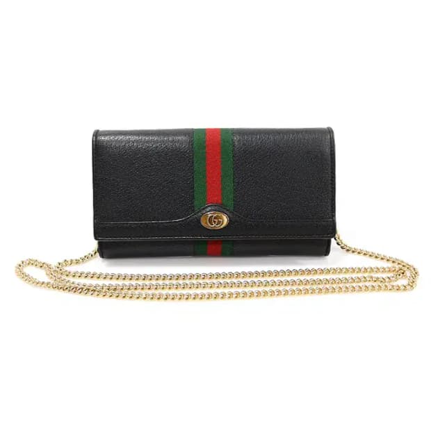 구찌 546592 블랙 오피디아 WOC 지갑 크로스백 EP61836GU