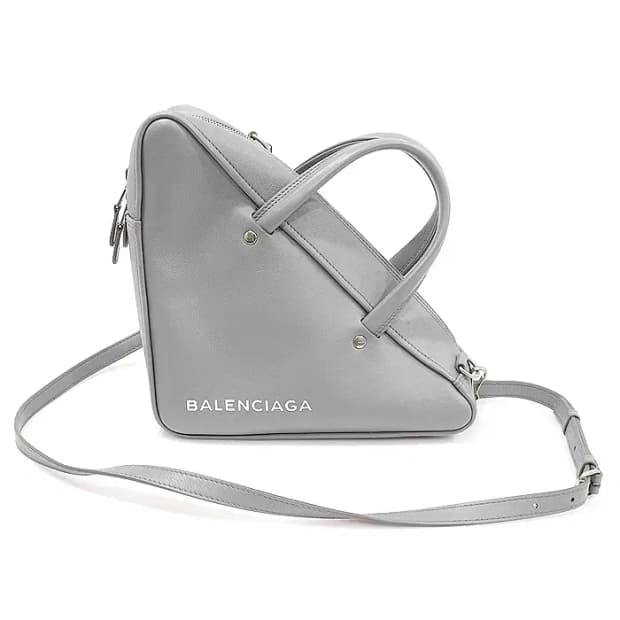 발렌시아가 476975 그레이 트라이앵글 더플 스몰 33676BCC