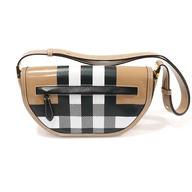 버버리 80419511 카멜 올림피아 스몰 호보 숄더백 EP27138BU