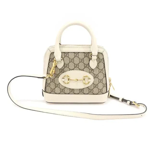 구찌 640716 홀스빗 1955 미니 탑 핸들백 EP61147GU