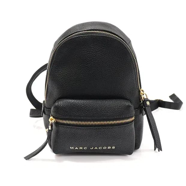 마크제이콥스 H302L01FA21 블랙 레더 미니 백팩 CO77719MJ