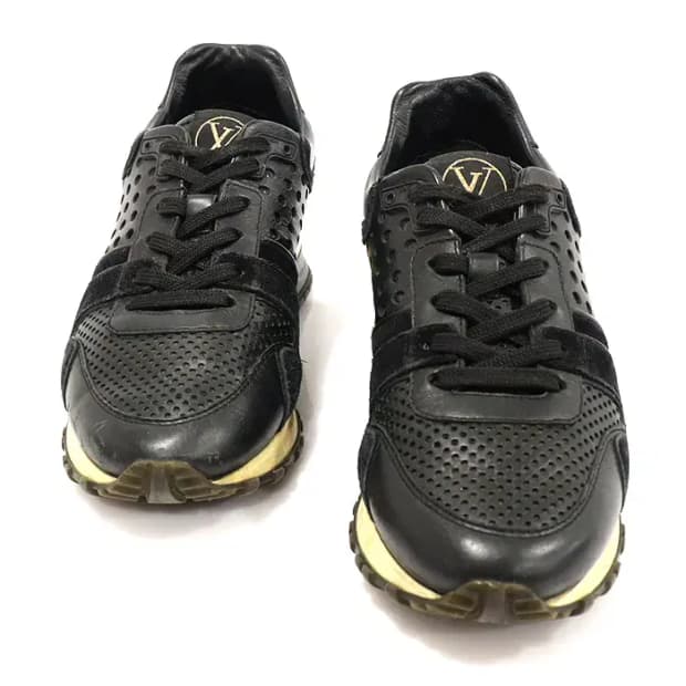 루이비통 블랙 퍼포레이티드 런 어웨이 여성 스니커즈 CO29618LV
