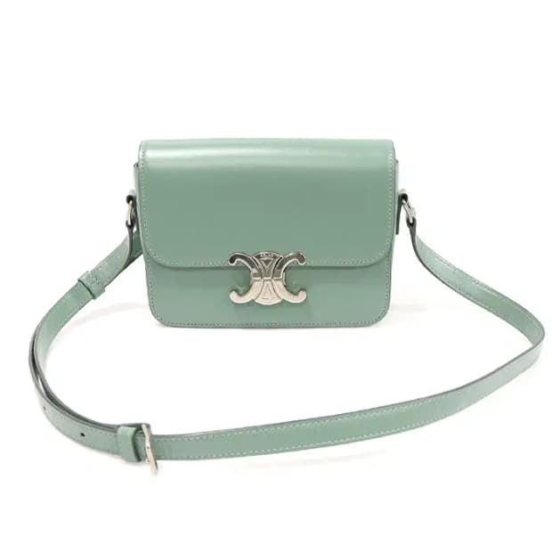 셀린느 188423BF4 카프스킨 틴 트리오페 숄더백 EP53817CE