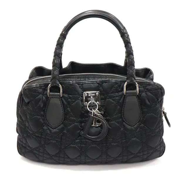 디올 NLM441620 블랙 나일론 까나쥬 스몰 토트백 EP51429CD