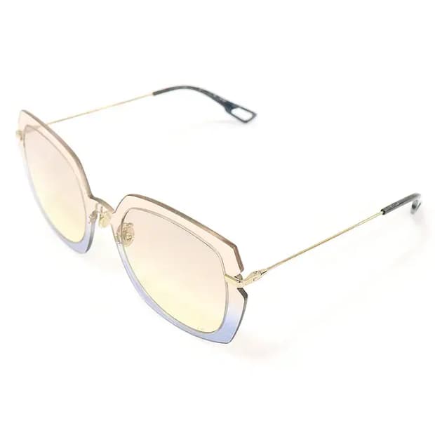 디올 블루 브라운 투톤 에티튜드1 여성 선글라스 CO30483CD