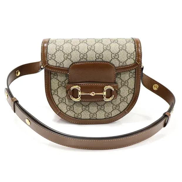 구찌 760191 홀스빗 1955 라운드 미니 숄더백 EP11528GU