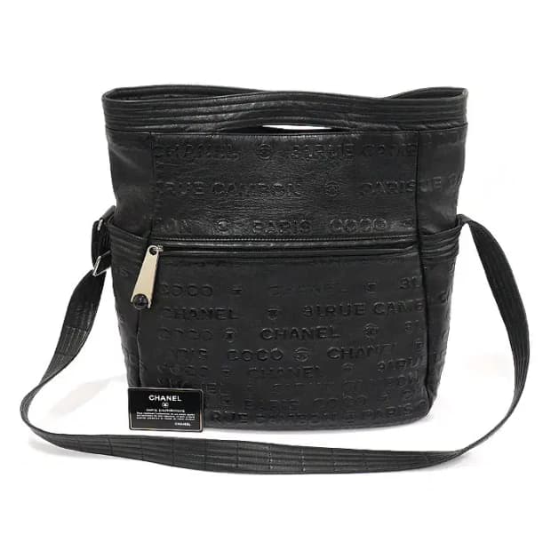 샤넬 A46636 블랙 레더 31 루 깜봉 라지 토트 EP27795CH