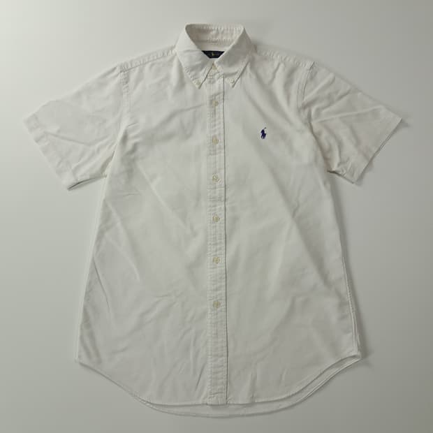 CK585 S 폴로 00s 화이트 반팔 셔츠 남방