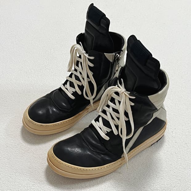 릭오웬스 12FW 지오바스켓 모노크롬 LDB