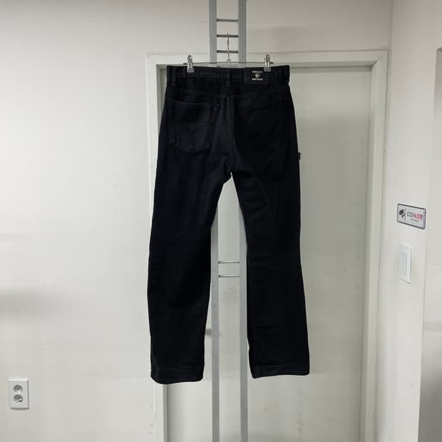 베르사체 블랙 데님 팬츠 32/42