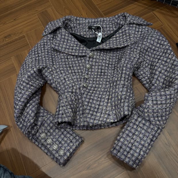 Agam Studio  트위드 자켓