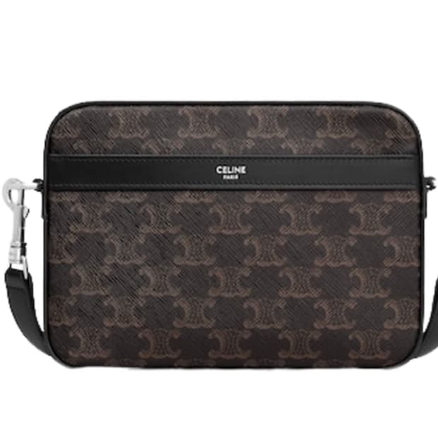 셀린느 메신저백 트리옹프 캔버스 113942EVJ 38SI