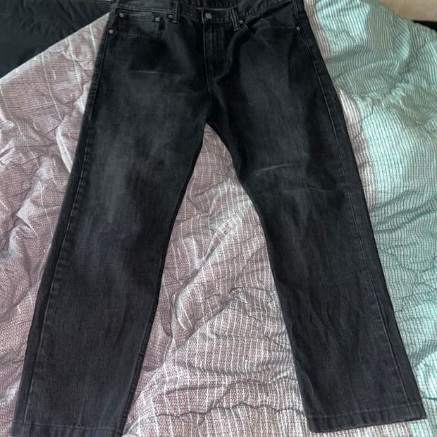 리바이스 흑청 36/32