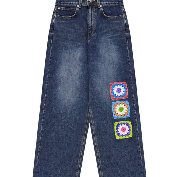 로씨로씨X그래피커스 Crochet Jeans 중청