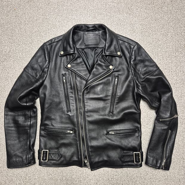 (비바스튜디오) 소가죽 라이더 자켓 (M사이즈)