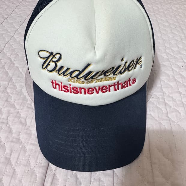 디스이즈네버댓 버드와이저 매쉬캡