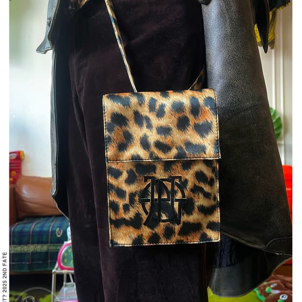 1990s Jean Paul Gaultier Leopard Sub Bag