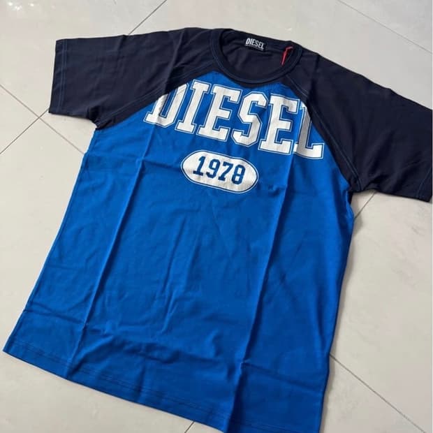 last one/dieselRaglan Short Sleeve T