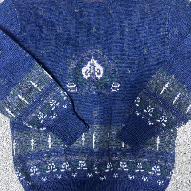 일제 모헤어 니트 사이즈 100