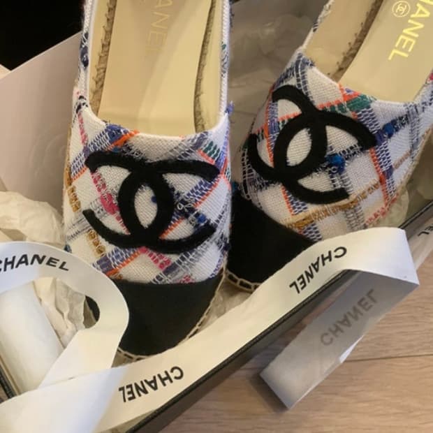 샤넬 에스파드리유 35사이즈