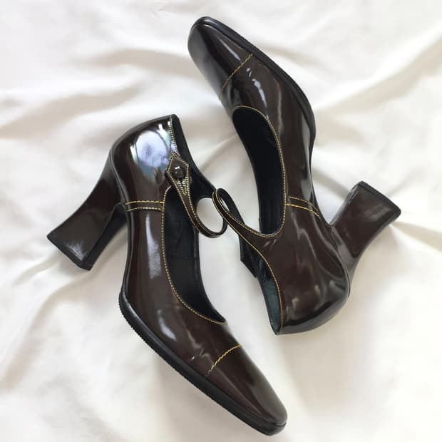 Prada 2001 FW Mary jane Patent Heels