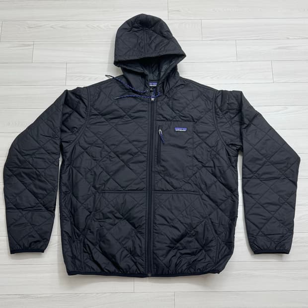 파타고니아 경량패딩 퀼티드 보머 후드 XL