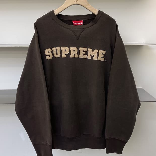 슈프림 90s 리버스위브 스웻셔츠