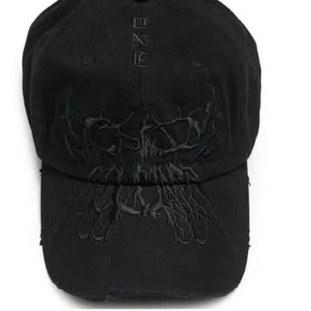 스키즘 인듀싱 emo cap black