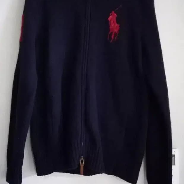 폴로 POLO 빅포니 니트집업 100/L