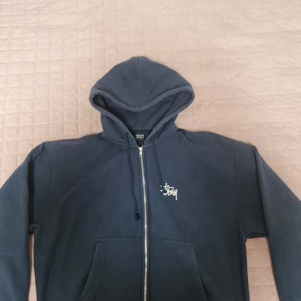 스투시 베이직 후드집업 xl