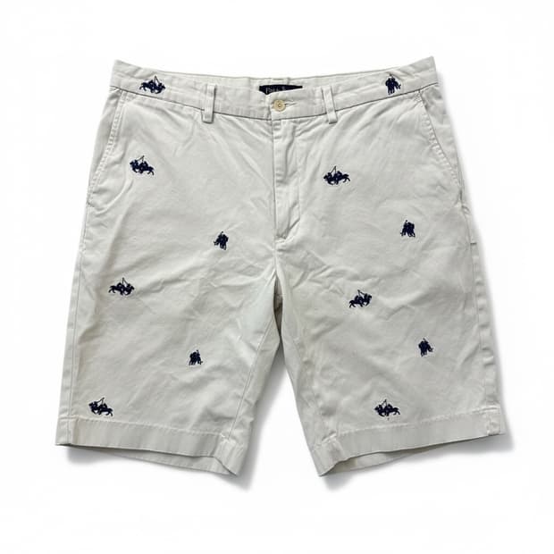 폴로 랄프로렌 말 자수 반바지 36