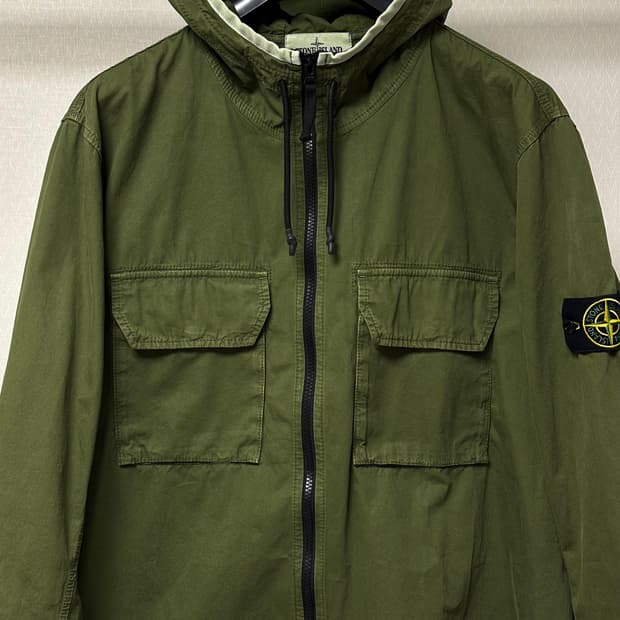 스톤아일랜드 가먼트 후드 자켓 22ss XXL(105-110)