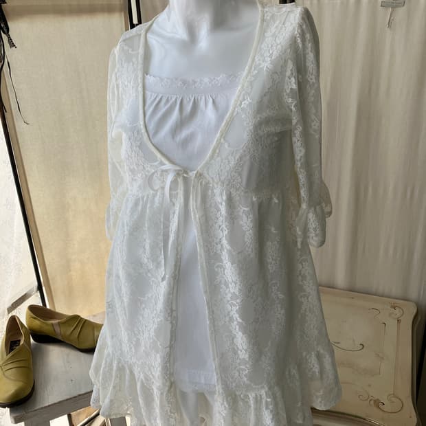 Ivory Lace Fairy Girl Set