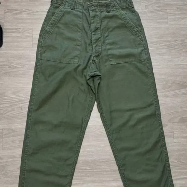 오리지널 미군 퍼티그 팬츠 폴로 rrl