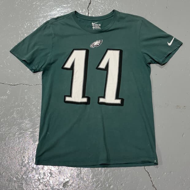 빈티지 나이키(Nike) 필라델피아 이글스 카슨 웬츠