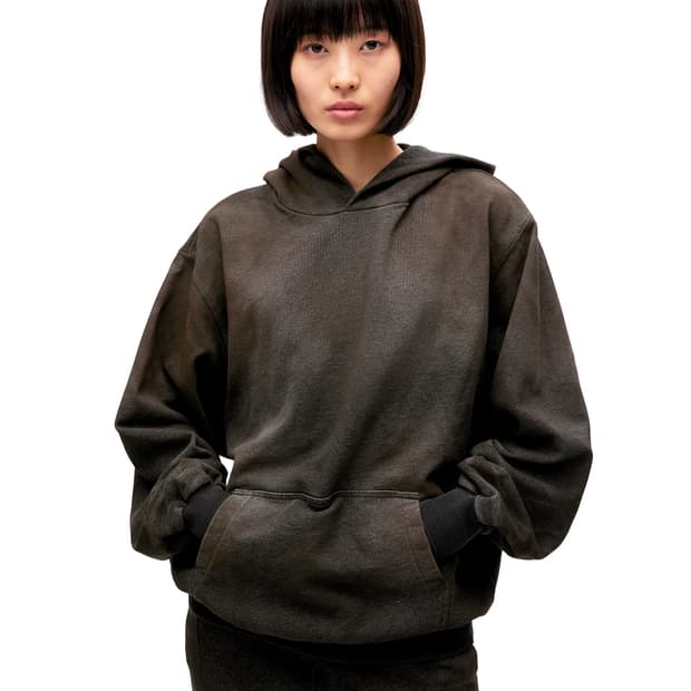 [판매] 로딩룸 릴렉스 데님 저지 후드