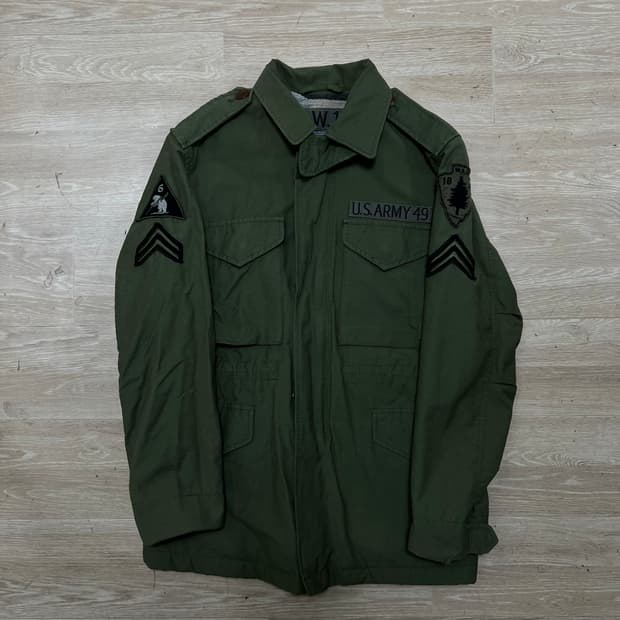 후아유 미군 밀리터리 와펜 M-51 필드 야상자켓 [카키] S/90