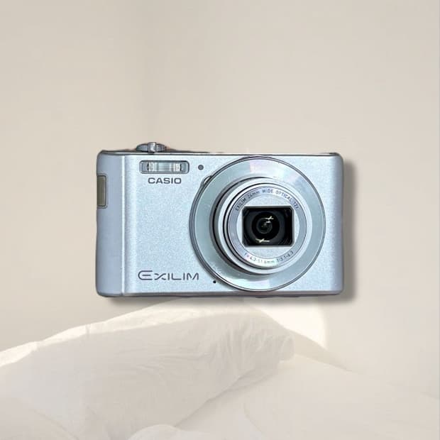 소프트포커스!) 카시오 엑슬림 EX-ZS210 디카 빈티지 캠코더 /캐논