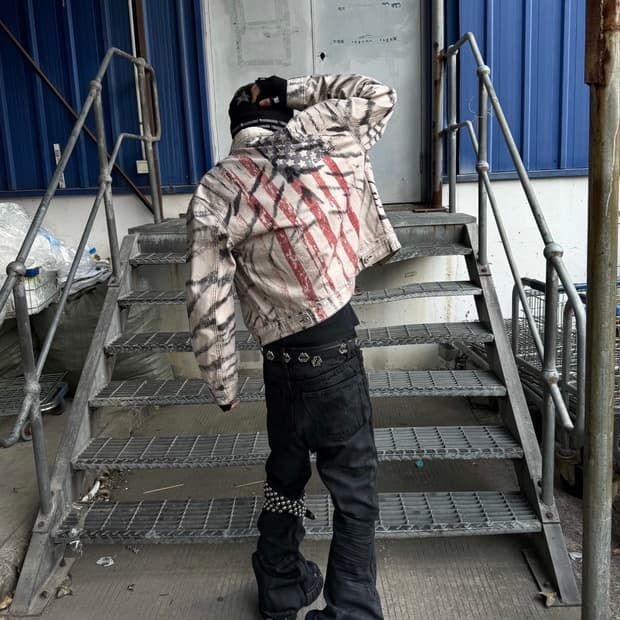 OPIUM RUINS DENIM JACKET