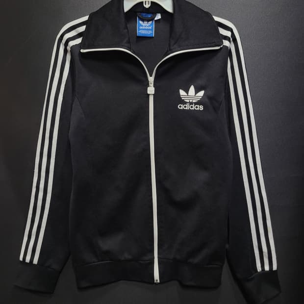 아디다스 불꽃 파이어버드 검흰 유로파 트랙탑 져지 