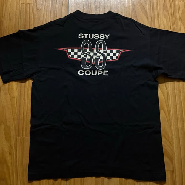 90s stussy ss coupe t shirt 올드 스투시 티셔츠