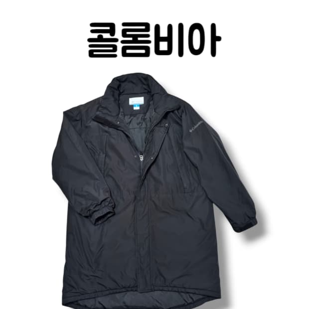 콜롬비아 바람막이 소재 롱 패딩 XL사이즈