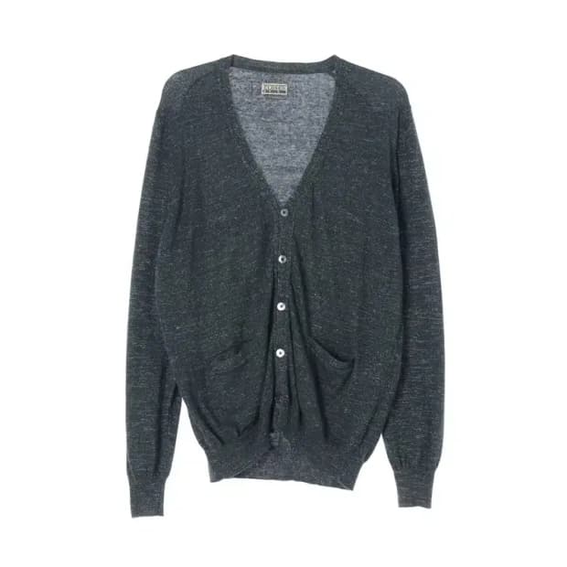 클로즈드 린넨 혼방 가디건 XL사이즈